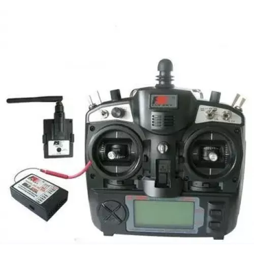 Flysky FS-TH9X 2.4G 9-канальный передатчик с приёмником FS-R8B 2.4G 9CH