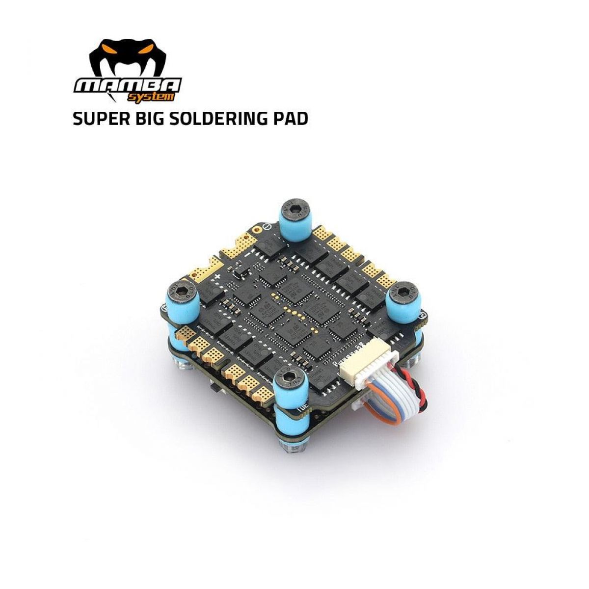 Полётный контроллер DIATONE MAMBA F405 MK2 + ESC F50 50A 3-6S Blheli_S DSHOT600 OSD для FPV Полётный контроллер DIATONE MAMBA F405 MK2 + ESC F50 50A 3-6S Blheli_S DSHOT600 OSD для FPV
