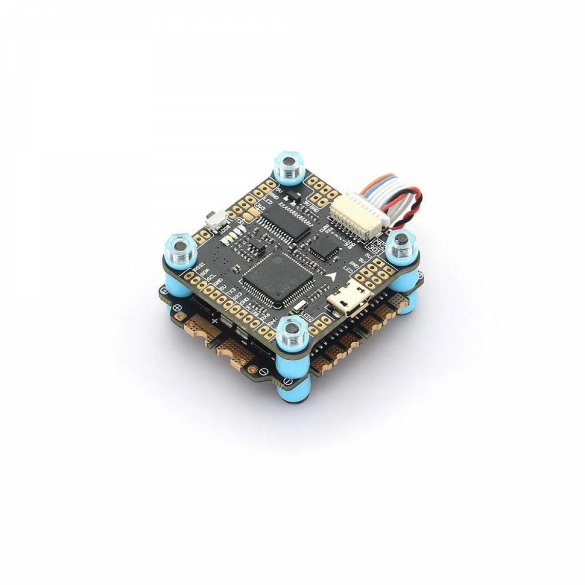 Полётный контроллер DIATONE MAMBA F405 MK2 + ESC F50 50A 3-6S Blheli_S DSHOT600 OSD для FPV Полётный контроллер DIATONE MAMBA F405 MK2 + ESC F50 50A 3-6S Blheli_S DSHOT600 OSD для FPV