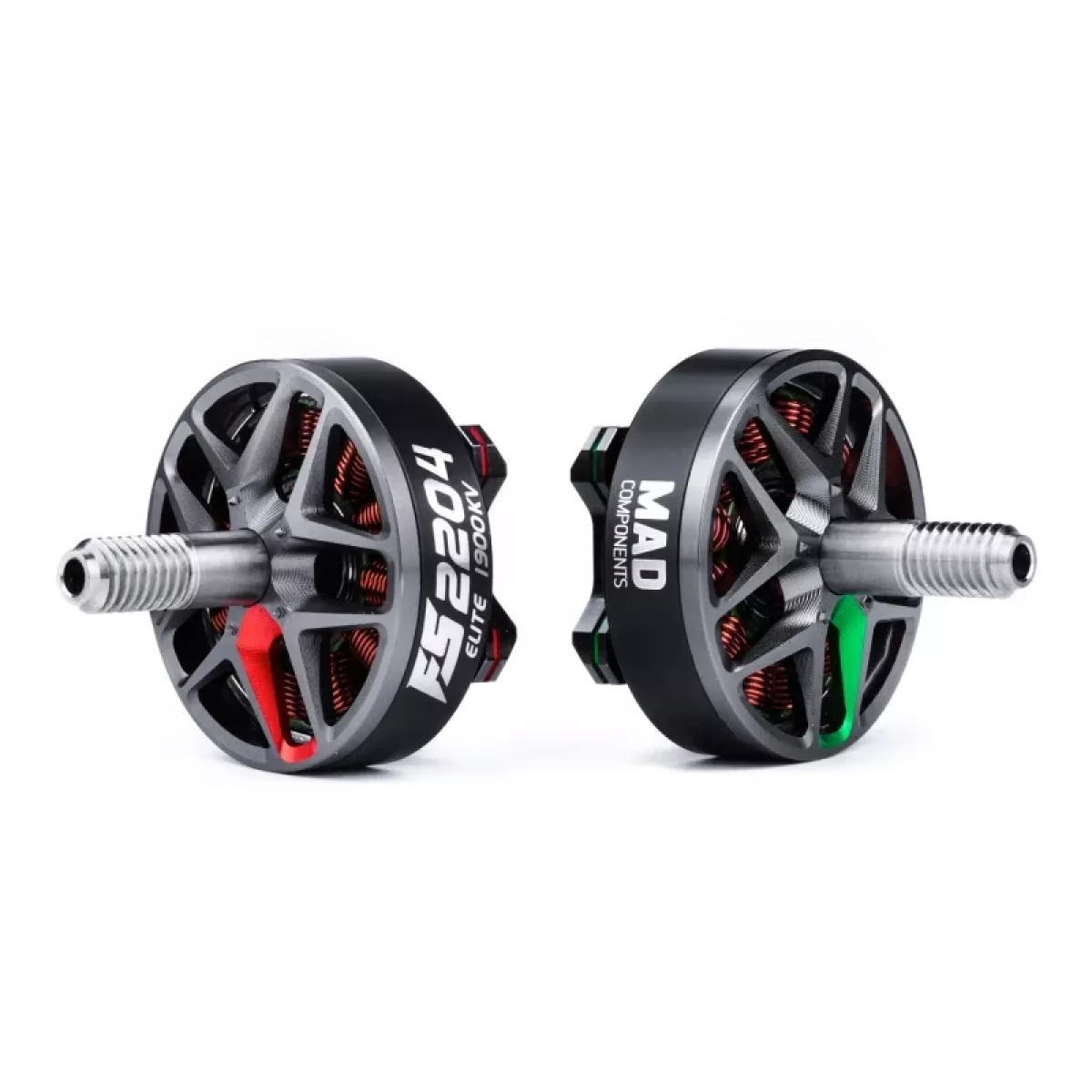 Бесколлекторный мотор MAD ELITE FS 2204 для дронов FPV с пропеллером 3-лопастным GF3630/GF D90-3B Бесколлекторный мотор MAD ELITE FS 2204 для дронов FPV с пропеллером 3-лопастным GF3630/GF D90-3B