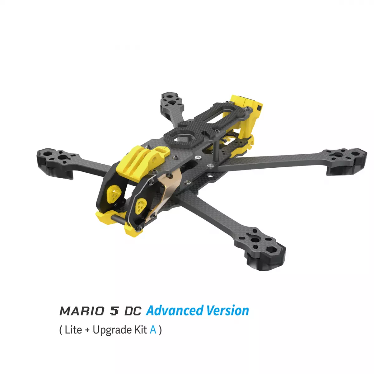 SpeedyBee Mario 5 — карбоновая рама для квадрокоптера 5" FPV, база 226/227 мм, фристайл SpeedyBee Mario 5 — карбоновая рама для квадрокоптера 5" FPV, база 226/227 мм, фристайл