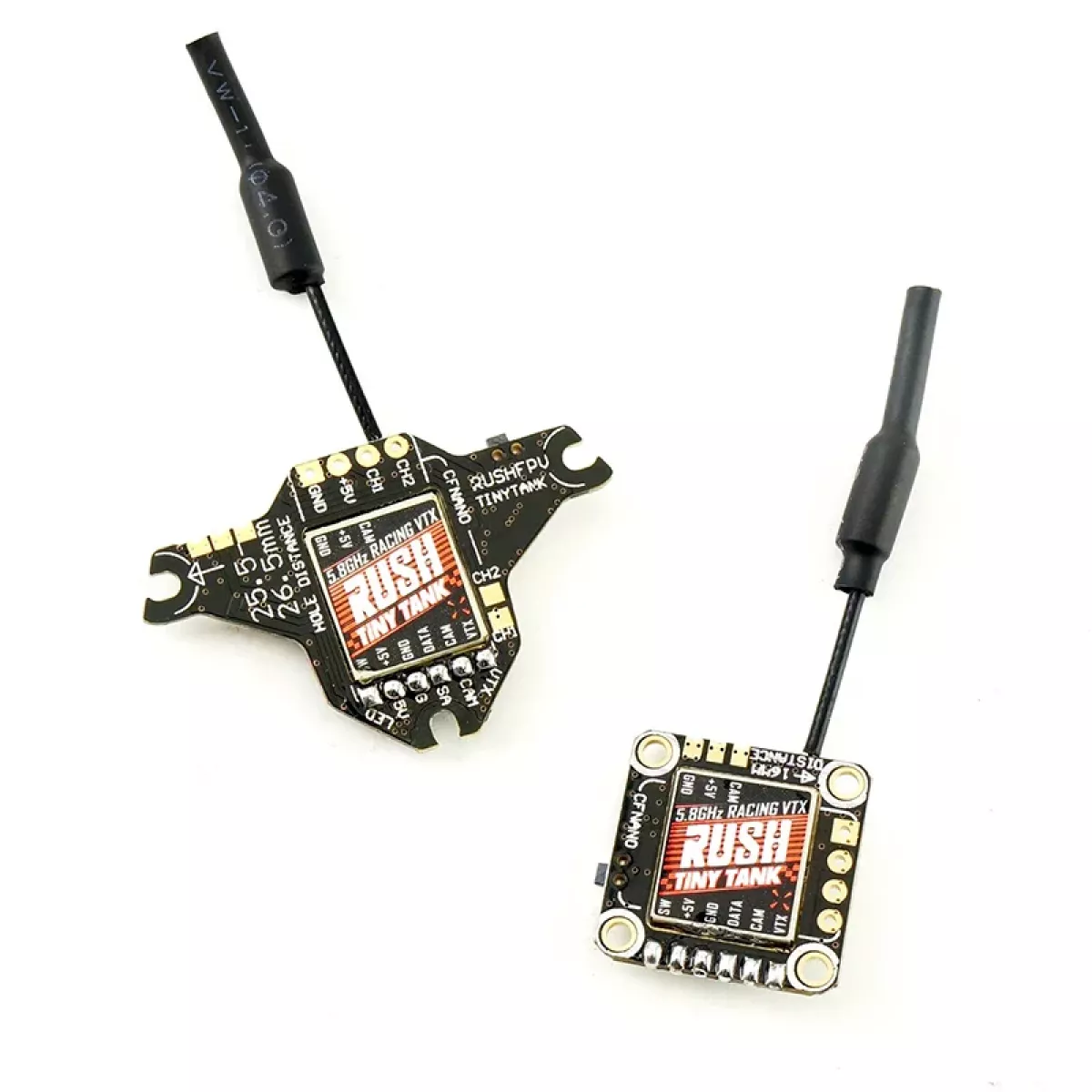Rushfpv RUSH Tiny TANK Nano VTX — 48CH 350mW SmartAudio FPV видеопередатчик 5V для дронов FPV Rushfpv RUSH Tiny TANK Nano VTX — 48CH 350mW SmartAudio FPV видеопередатчик 5V для дронов FPV