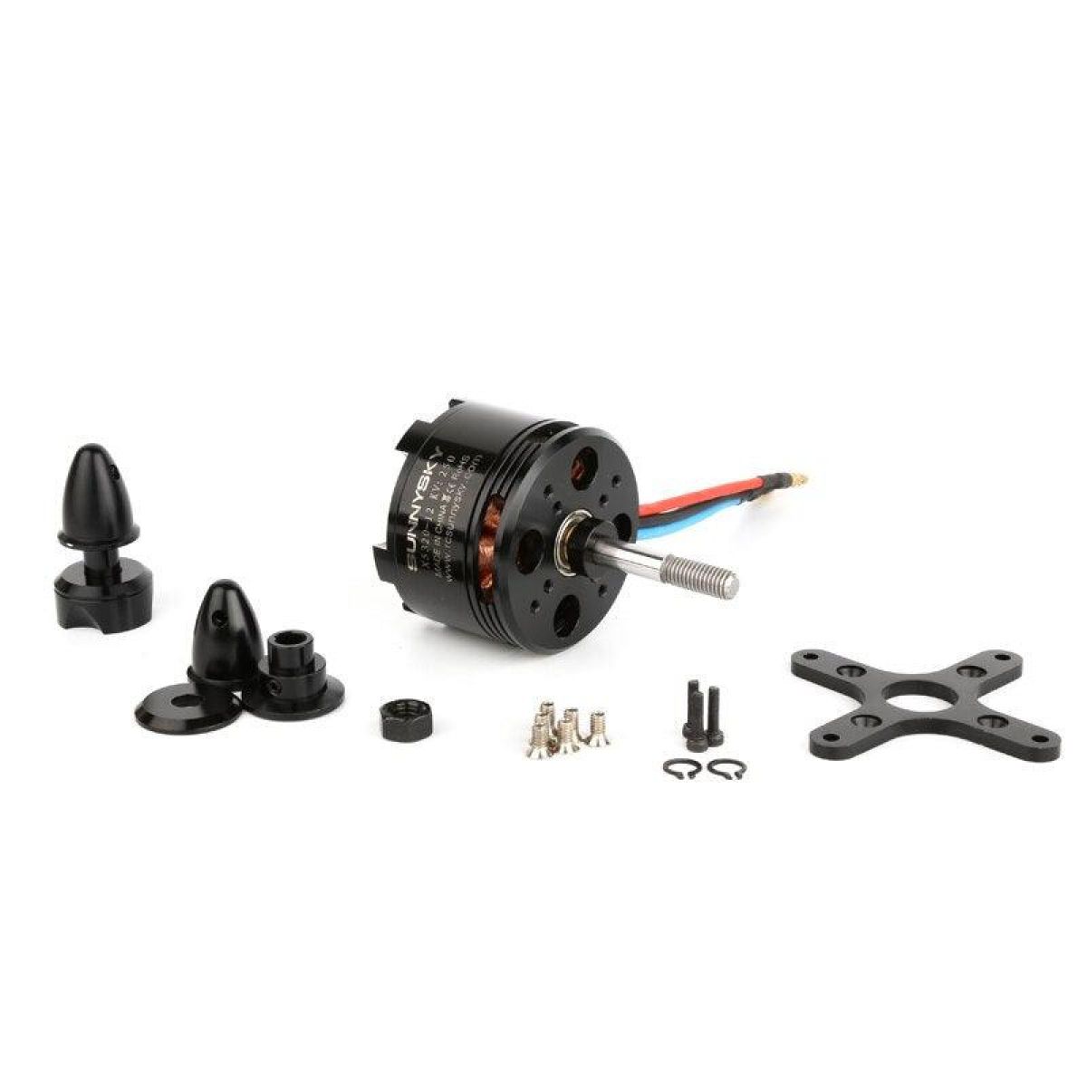 2 шт. SUNNYSKY X3520 KV520 бесколлекторный аутраннер мотор для FPV квадрокоптеров и дронов 2 шт. SUNNYSKY X3520 KV520 бесколлекторный аутраннер мотор для FPV квадрокоптеров и дронов
