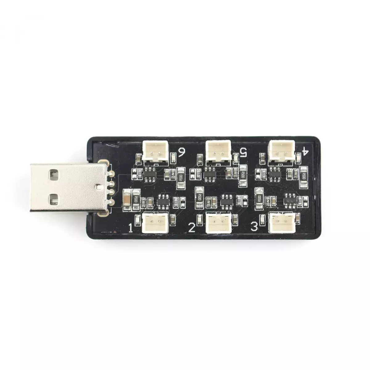 EMAX зарядное устройство 6-портовое 1S LiPo USB PH2.0 для Tinyhawk/Nanohawk FPV дронов и RC самолетов EMAX зарядное устройство 6-портовое 1S LiPo USB PH2.0 для Tinyhawk/Nanohawk FPV дронов и RC самолетов