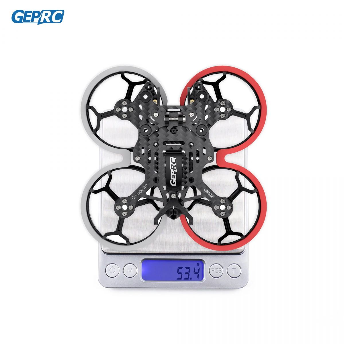 GEPRC GEP-CL20 рама для FPV дрона, база 100мм, 2 дюйма, совместима с CineLog20 GEPRC GEP-CL20 рама для FPV дрона, база 100мм, 2 дюйма, совместима с CineLog20