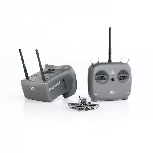 Sub250 Nimble65 1S Analog RTF с ELRS 2.4G, DVR FPV очками и Turtle Mode – комплект Whoop 65 мм