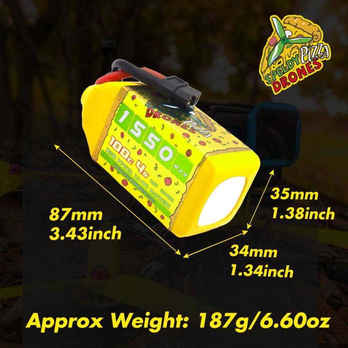 2 шт. CNHL 4S/6S 14.8В/22.2В Lipo аккумулятор XT60 1100/1300/1500mAh 100C для FPV дрона и квадрокоптера 2 шт. CNHL 4S/6S 14.8В/22.2В Lipo аккумулятор XT60 1100/1300/1500mAh 100C для FPV дрона и квадрокоптера