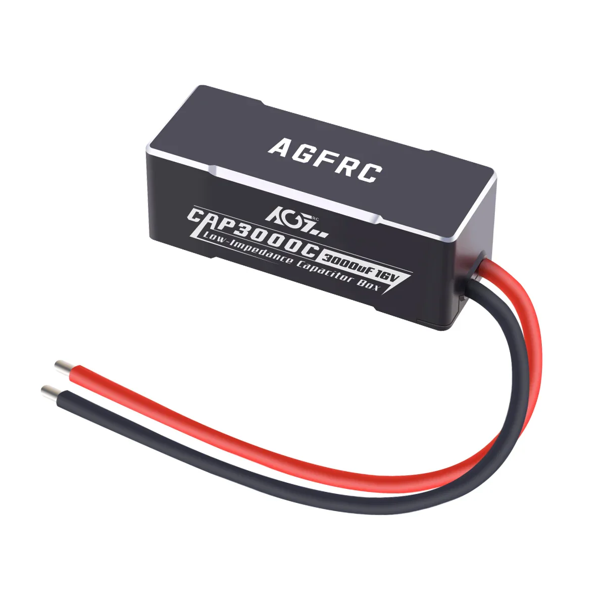 AGFRC CAP3000C алюминиевый кейс, 3000uF 16V HV суперконденсатор для 1/8 1/10 1/12 RC автомобилей AGFRC CAP3000C алюминиевый кейс, 3000uF 16V HV суперконденсатор для 1/8 1/10 1/12 RC автомобилей