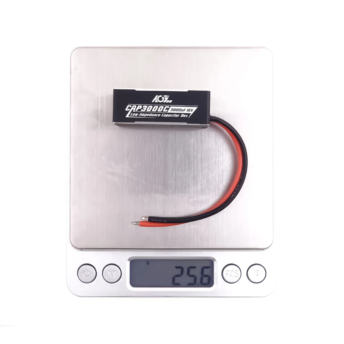 AGFRC CAP3000C алюминиевый кейс, 3000uF 16V HV суперконденсатор для 1/8 1/10 1/12 RC автомобилей AGFRC CAP3000C алюминиевый кейс, 3000uF 16V HV суперконденсатор для 1/8 1/10 1/12 RC автомобилей
