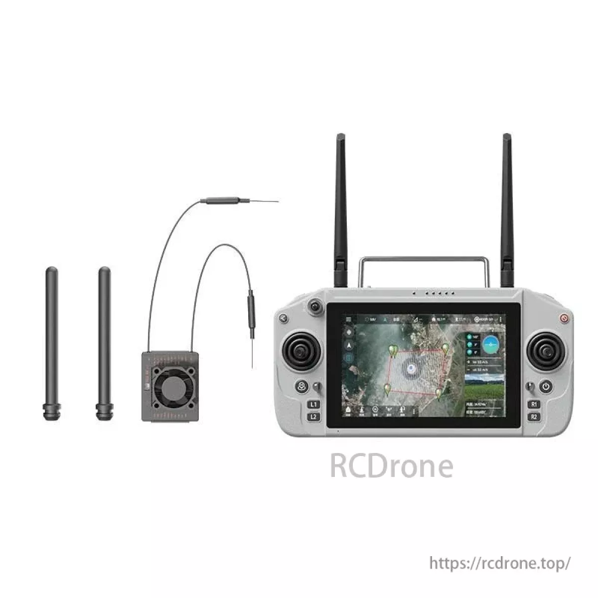 Skydroid G20 — Двухдиапазонный 2.4G/5.8G пульт ДУ 30 км с приёмником GR01 для промышленных дронов Skydroid G20 — Двухдиапазонный 2.4G/5.8G пульт ДУ 30 км с приёмником GR01 для промышленных дронов