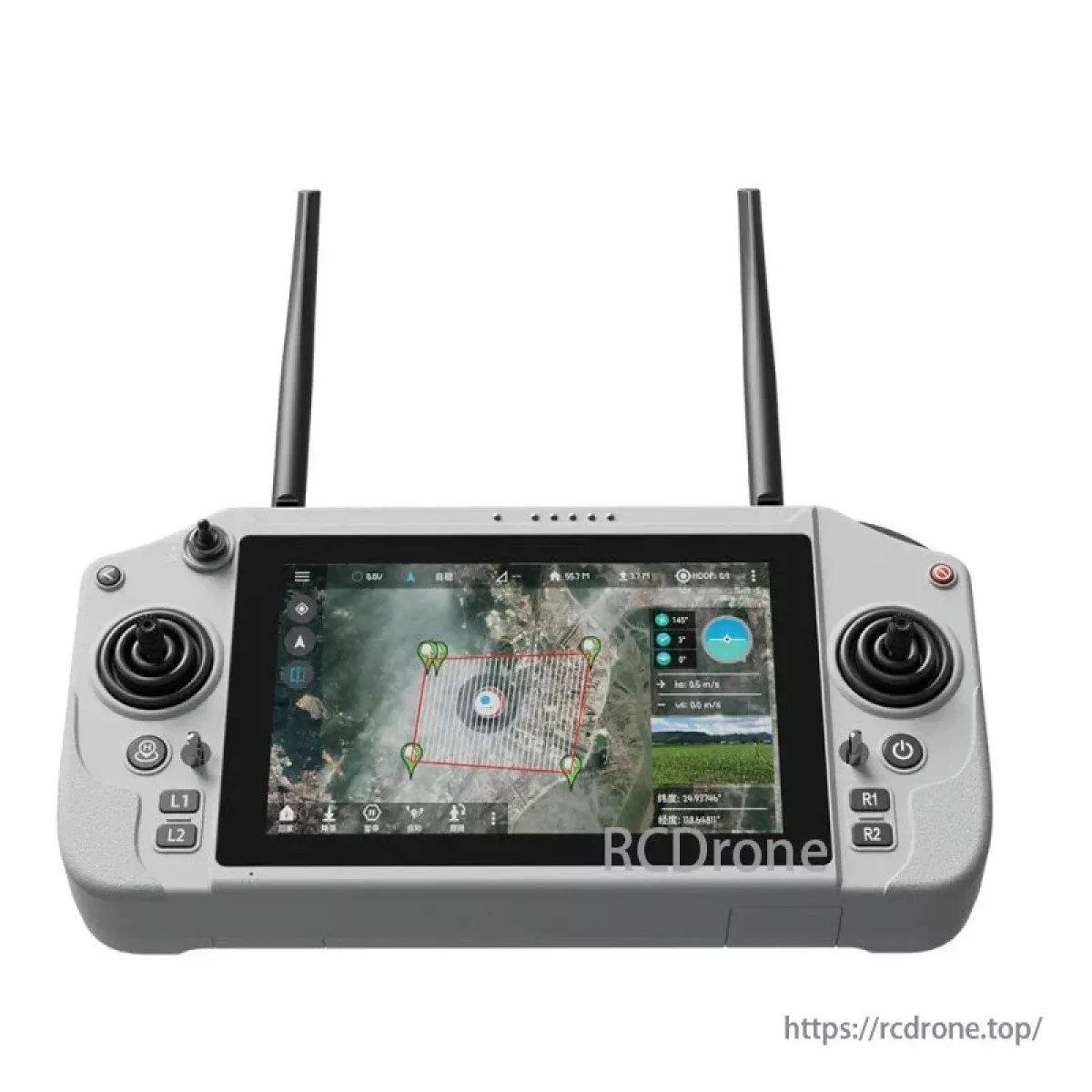 Skydroid G20 — Двухдиапазонный 2.4G/5.8G пульт ДУ 30 км с приёмником GR01 для промышленных дронов Skydroid G20 — Двухдиапазонный 2.4G/5.8G пульт ДУ 30 км с приёмником GR01 для промышленных дронов