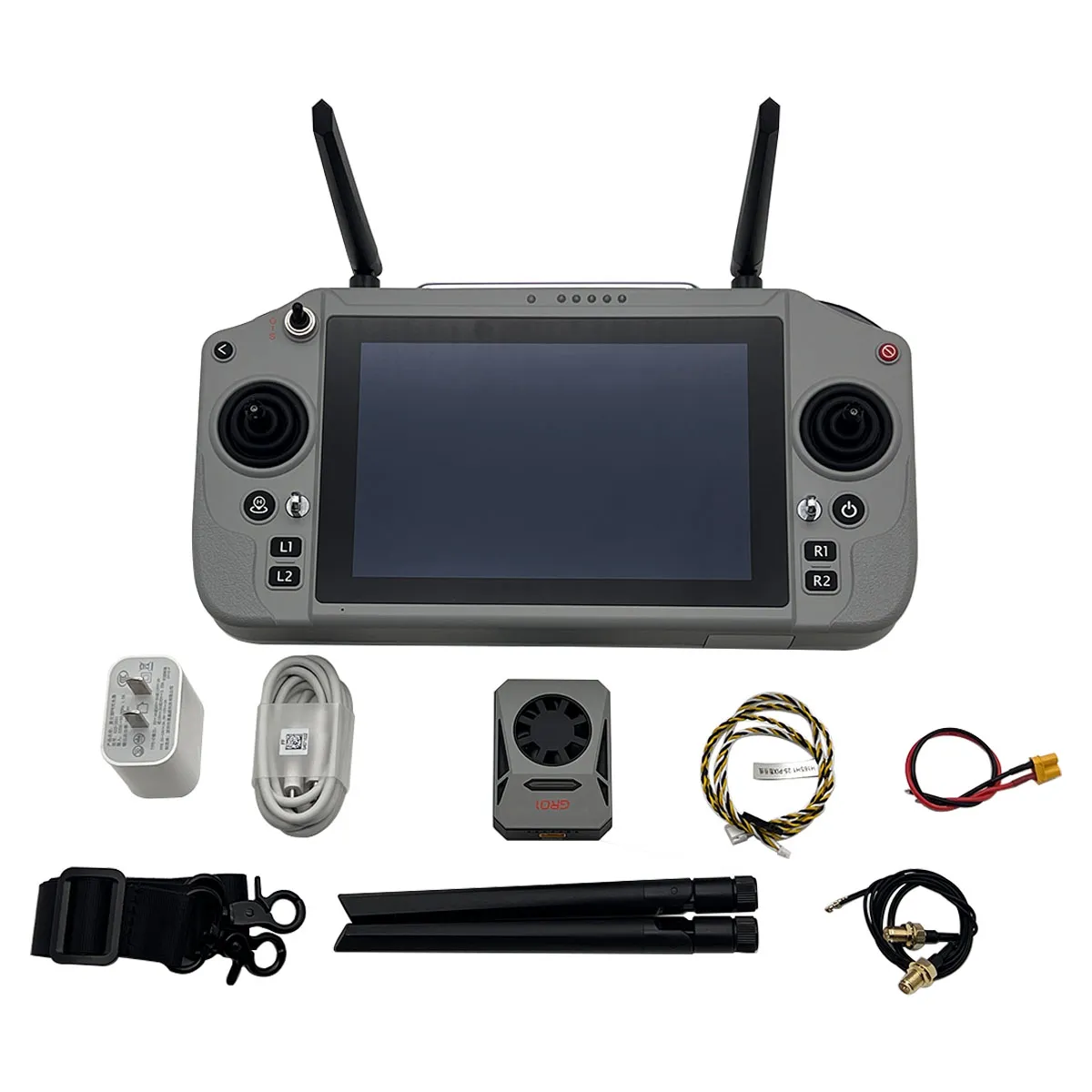Skydroid G20 — Двухдиапазонный 2.4G/5.8G пульт ДУ 30 км с приёмником GR01 для промышленных дронов Skydroid G20 — Двухдиапазонный 2.4G/5.8G пульт ДУ 30 км с приёмником GR01 для промышленных дронов