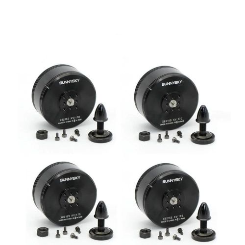 Бесколлекторный двигатель SunnySky X6215S XS-Series 170KV/210KV/350KV для гоночных дронов, 1/2/4 шт