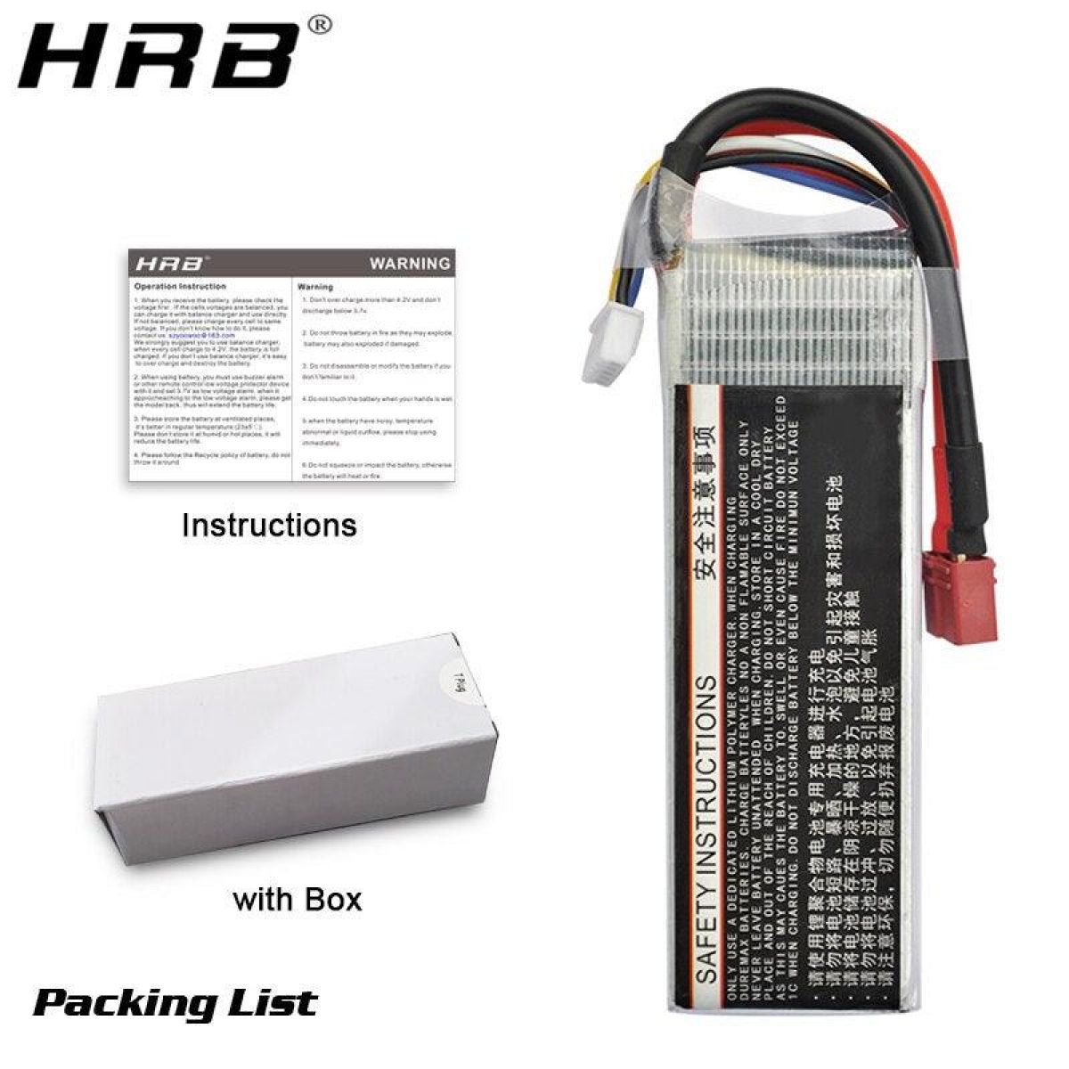 Аккумулятор HRB 3S 11.1V 2600мАч 35C Lipo XT60 T Deans XT90 EC5 для FPV, самолетов, авто, лодок RC Аккумулятор HRB 3S 11.1V 2600мАч 35C Lipo XT60 T Deans XT90 EC5 для FPV, самолетов, авто, лодок RC