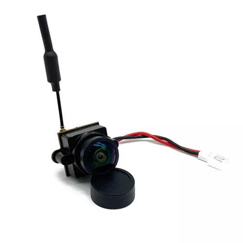 RXCRC 5.8G FPV 48CH 25mW VTX-CAM с камерой 1000TVL 180° для гоночных дронов и FPV частей