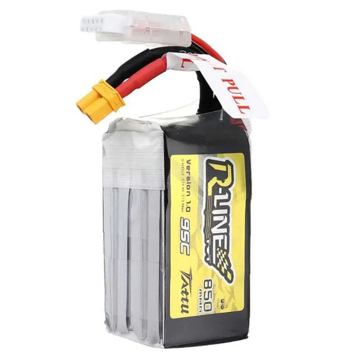 Аккумулятор LiPo Gens Ace Tattu R-Line 95C 3S/4S/6S 550-1800mAh для FPV гонок и RC моделей Аккумулятор LiPo Gens Ace Tattu R-Line 95C 3S/4S/6S 550-1800mAh для FPV гонок и RC моделей