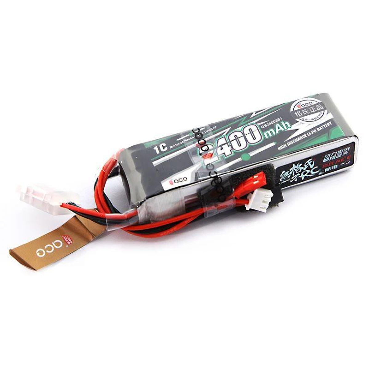 Аккумулятор Gens ACE LiPo 3S 11.1В 800–5300мАч 15C/20C/25C для квадрокоптеров и авто Аккумулятор Gens ACE LiPo 3S 11.1В 800–5300мАч 15C/20C/25C для квадрокоптеров и авто