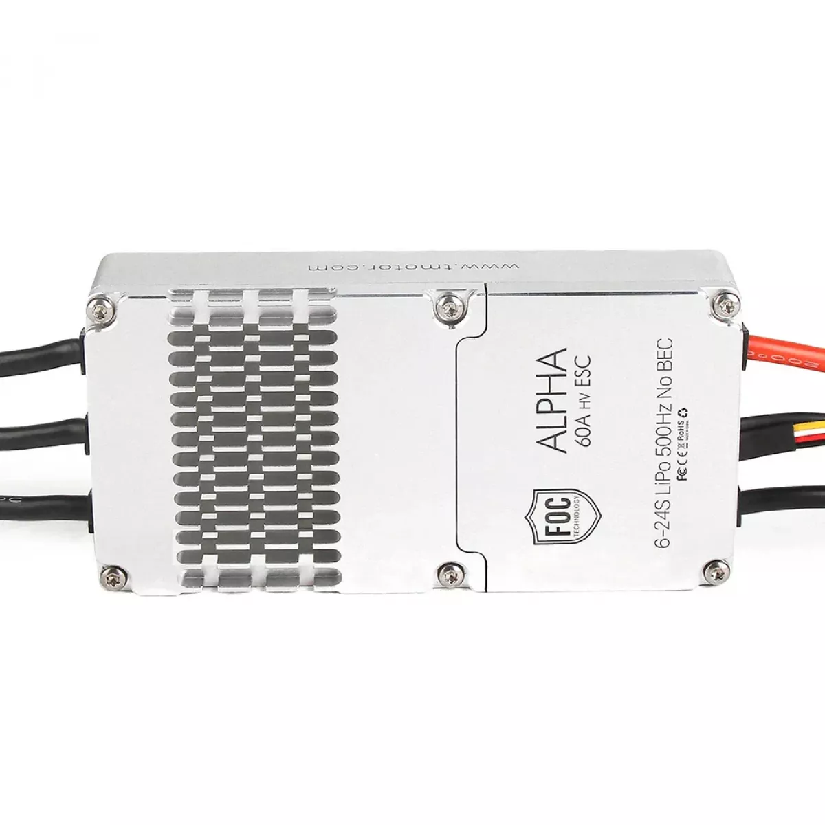 T-motor ALPHA 60A 24S FOC ESC — регулятор скорости для мультикоптеров с бесщеточным двигателем U12II/U13II T-motor ALPHA 60A 24S FOC ESC — регулятор скорости для мультикоптеров с бесщеточным двигателем U12II/U13II