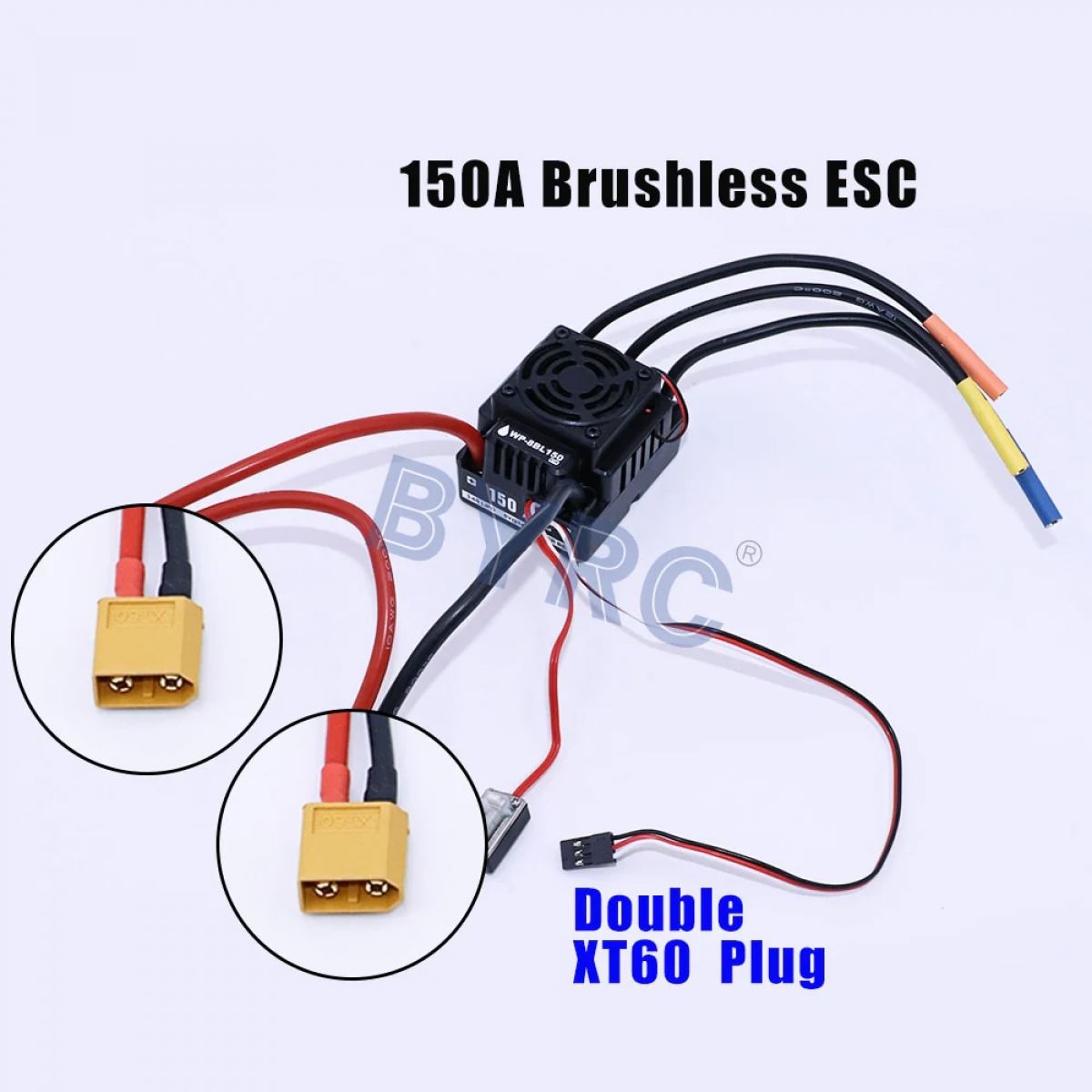 HOBBYWING водонепроницаемый 150A WP-8BL 150 RTR бесколлекторный ESC для 1/8 RC машин, багги, траков HOBBYWING водонепроницаемый 150A WP-8BL 150 RTR бесколлекторный ESC для 1/8 RC машин, багги, траков