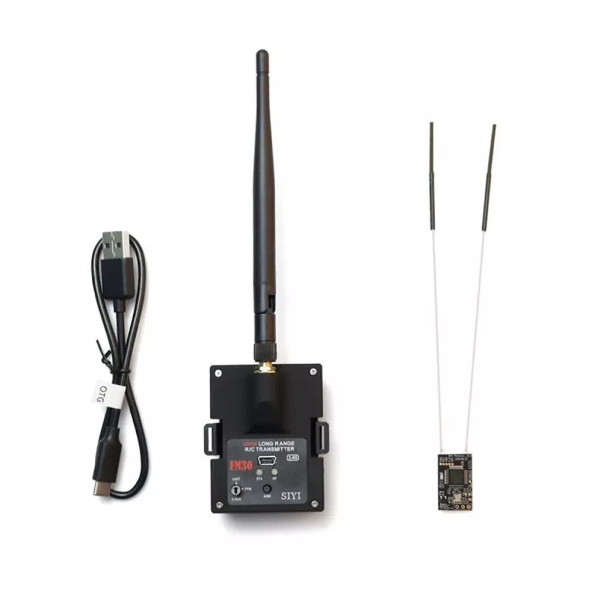 30 км SIYI FM30 Радиомодуль с телеметрией, Bluetooth, OpenTX, 2.4ГГц для дронов 30 км SIYI FM30 Радиомодуль с телеметрией, Bluetooth, OpenTX, 2.4ГГц для дронов