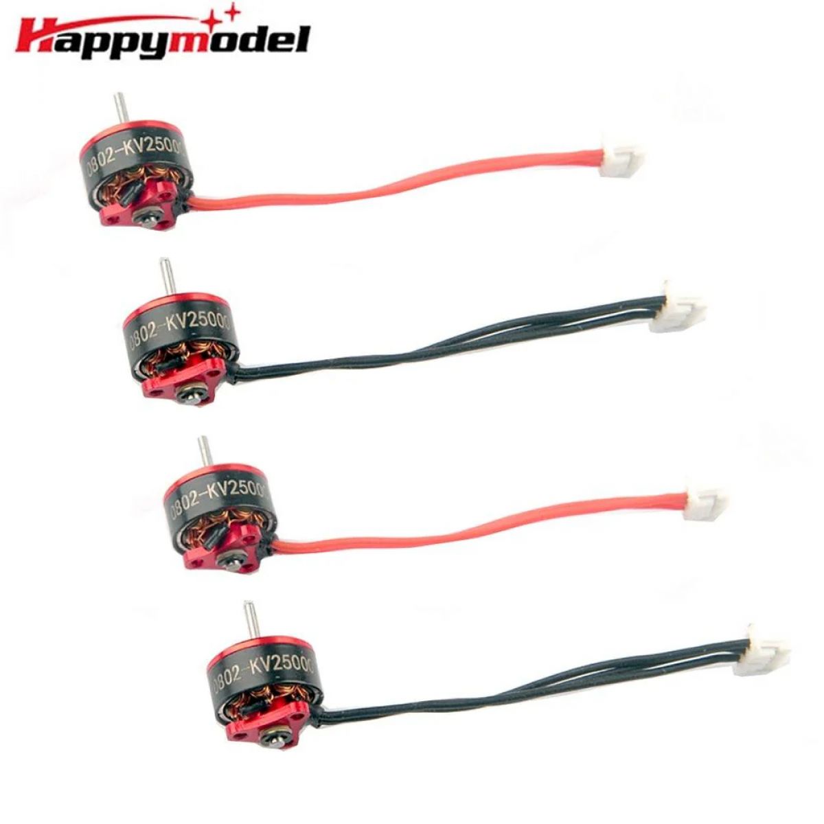 4шт. бесколлекторный мотор Happymodel SE0802 16000KV-25000KV для Mobula7 Snapper7 дрона 4шт. бесколлекторный мотор Happymodel SE0802 16000KV-25000KV для Mobula7 Snapper7 дрона