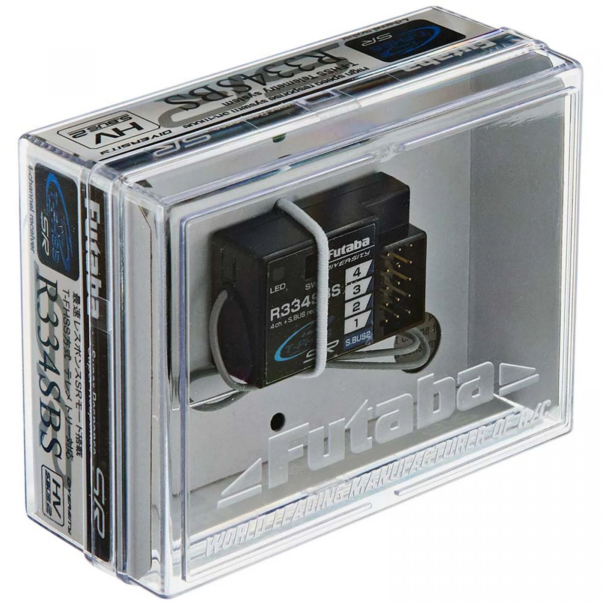 Приёмник Futaba R334SBS / R334SBS-E Super Response T-FHSS, 4 канала, HV, телеметрия Приёмник Futaba R334SBS / R334SBS-E Super Response T-FHSS, 4 канала, HV, телеметрия