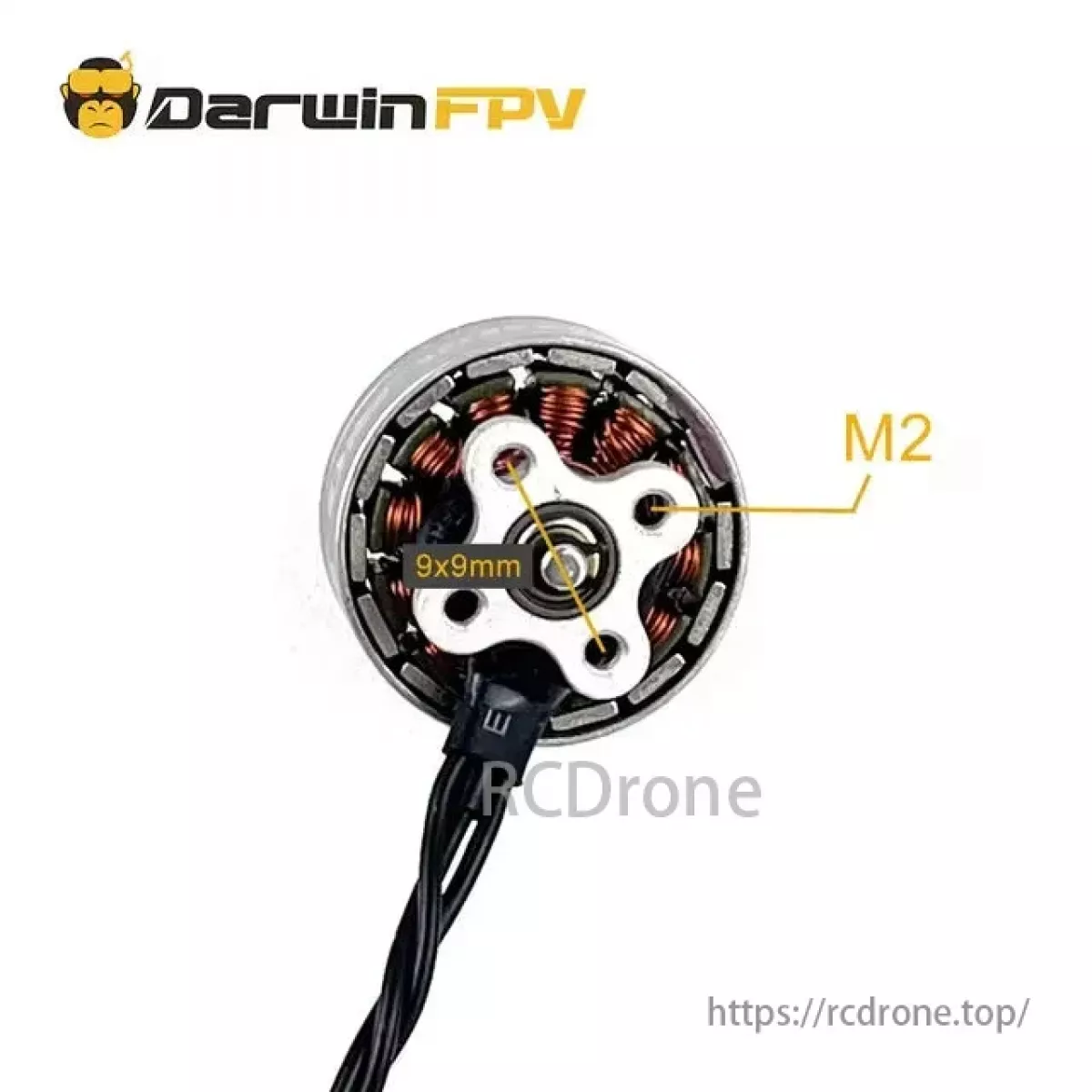 Бесколлекторный мотор DarwinFPV 1504 2300KV/3600KV/3800KV для 2.5-4" Toothpick FPV дронов, 10г Бесколлекторный мотор DarwinFPV 1504 2300KV/3600KV/3800KV для 2.5-4" Toothpick FPV дронов, 10г