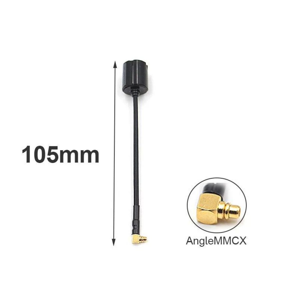 Антенна Micro Lollipop 5,8G RHCP для FPV дронов, 65/105/145мм, SMA/RP-SMA/MMCX/UFL, DIY Антенна Micro Lollipop 5,8G RHCP для FPV дронов, 65/105/145мм, SMA/RP-SMA/MMCX/UFL, DIY