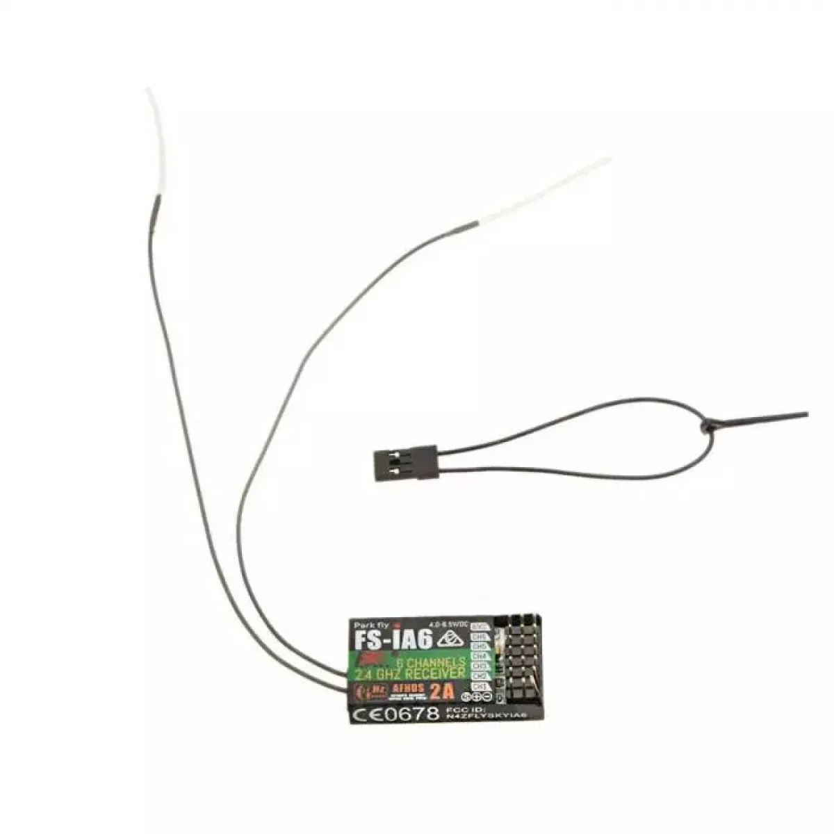 Приёмник FlySky FS-iA6 6CH AFHDS 2.4G для FPV-дрона, совместим с передатчиком I6A/I6S Приёмник FlySky FS-iA6 6CH AFHDS 2.4G для FPV-дрона, совместим с передатчиком I6A/I6S