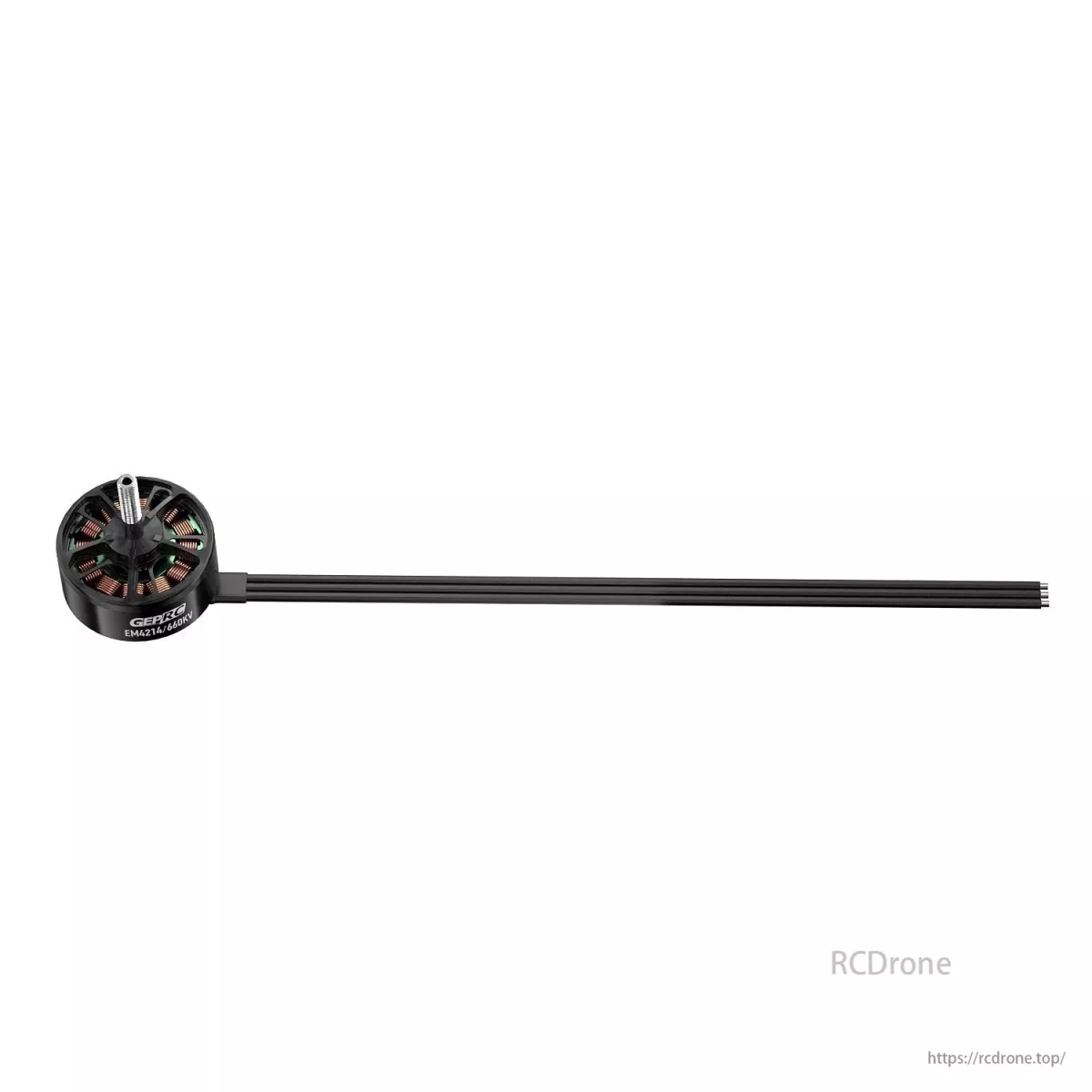 Бесколлекторный мотор GEPRC EM4214 660KV для FPV-дронов 6S, 2120Вт, 12-14" пропеллер, 90A пик Бесколлекторный мотор GEPRC EM4214 660KV для FPV-дронов 6S, 2120Вт, 12-14" пропеллер, 90A пик