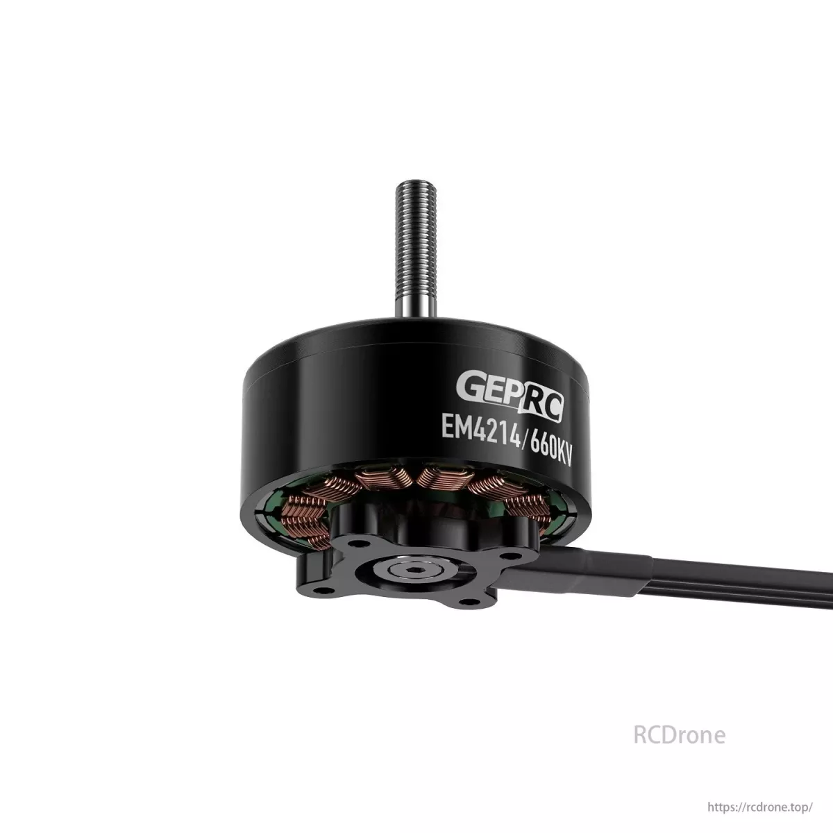 Бесколлекторный мотор GEPRC EM4214 660KV для FPV-дронов 6S, 2120Вт, 12-14" пропеллер, 90A пик Бесколлекторный мотор GEPRC EM4214 660KV для FPV-дронов 6S, 2120Вт, 12-14" пропеллер, 90A пик