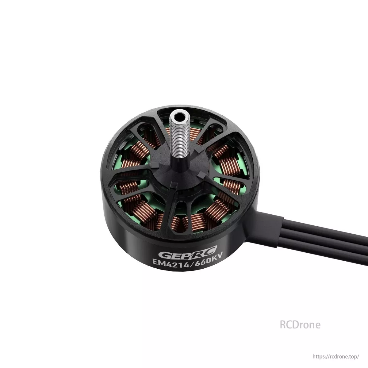 Бесколлекторный мотор GEPRC EM4214 660KV для FPV-дронов 6S, 2120Вт, 12-14" пропеллер, 90A пик Бесколлекторный мотор GEPRC EM4214 660KV для FPV-дронов 6S, 2120Вт, 12-14" пропеллер, 90A пик
