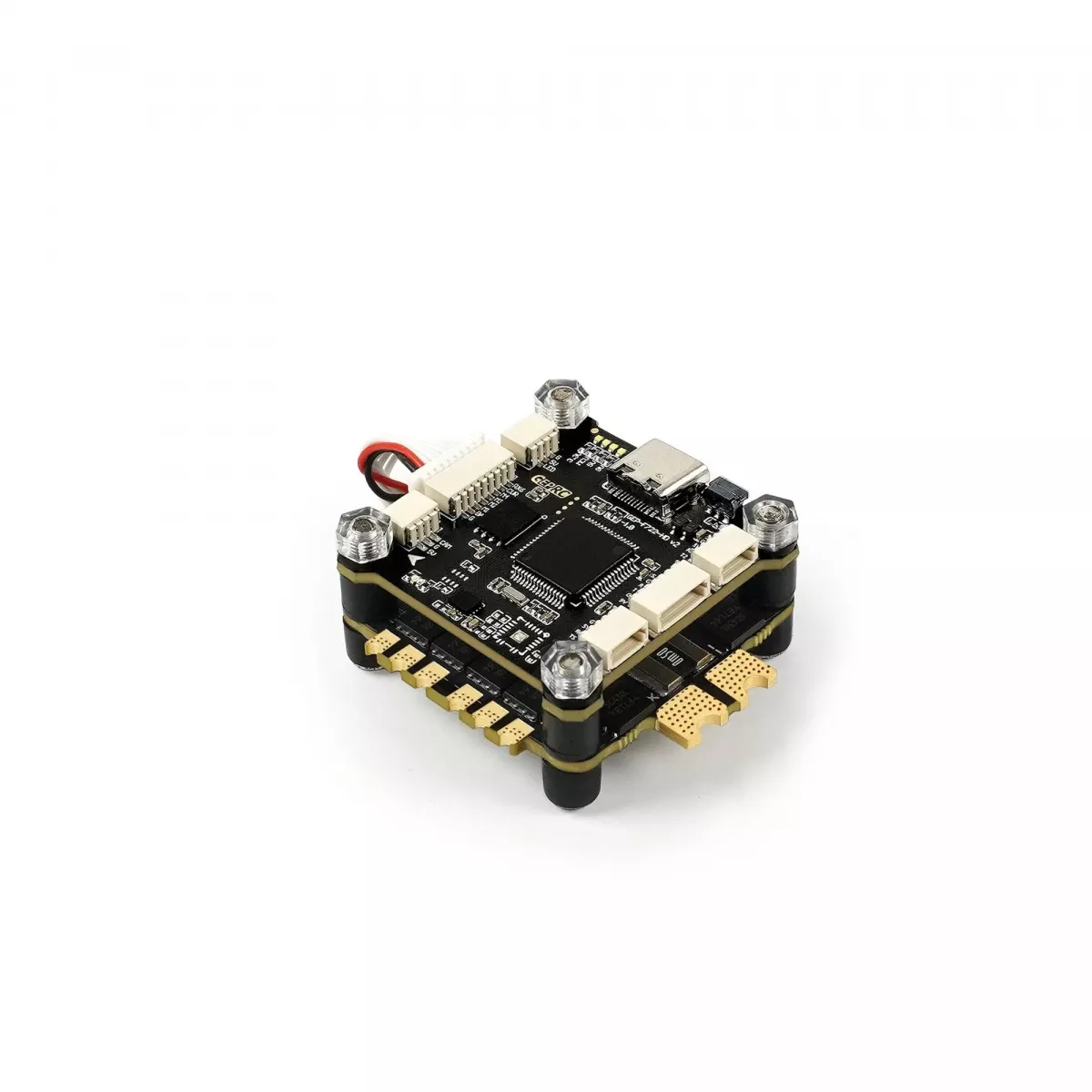 Стек GEPRC TAKER F722 BLS 60A: полетный контроллер и 4-в-1 ESC для FPV дронов Стек GEPRC TAKER F722 BLS 60A: полетный контроллер и 4-в-1 ESC для FPV дронов