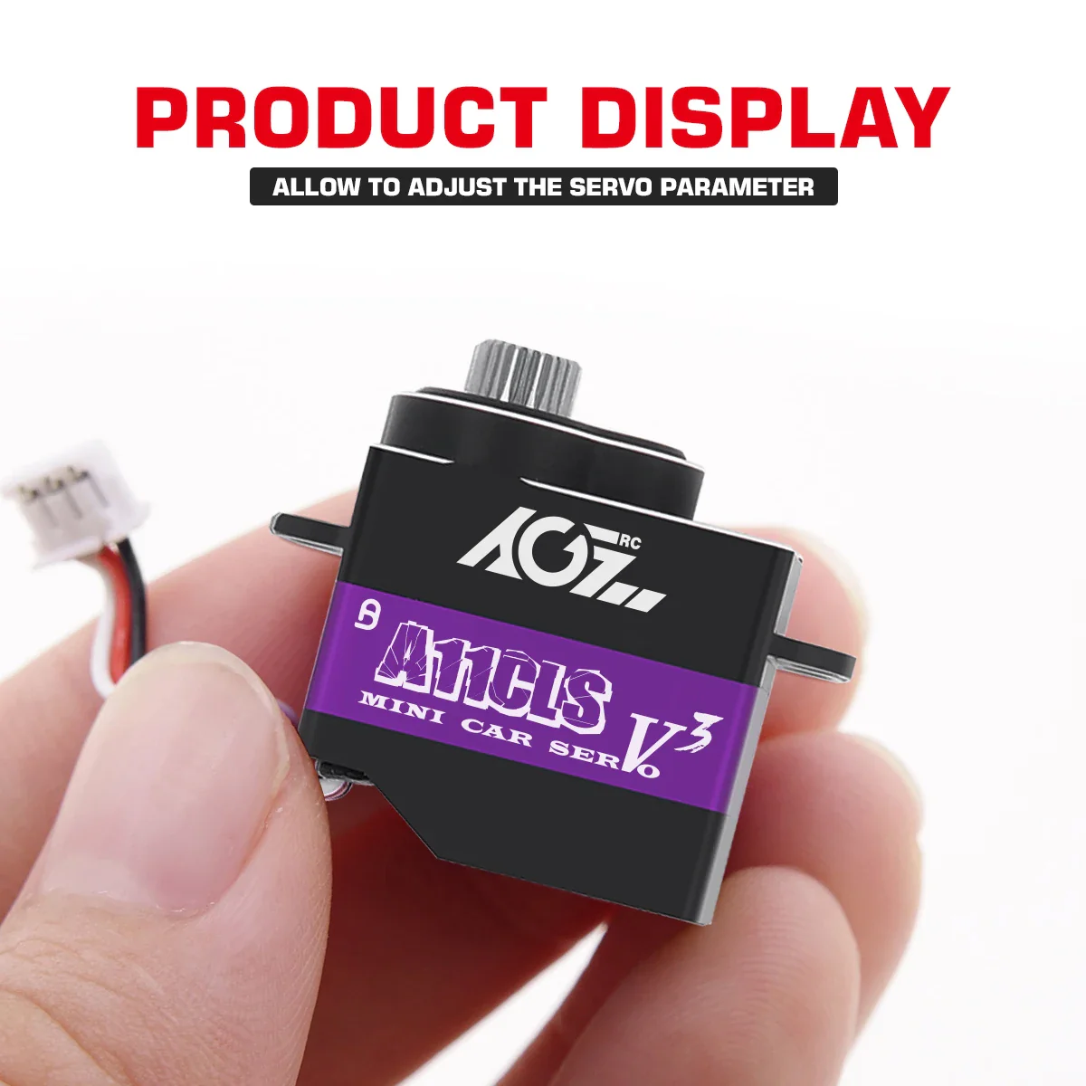 AGFRC A11CLS V3 — Программируемый микро-серво гироскоп для RC Mini Z D Q 1/28 1/24 1/18, 1.4KG, суперскорость AGFRC A11CLS V3 — Программируемый микро-серво гироскоп для RC Mini Z D Q 1/28 1/24 1/18, 1.4KG, суперскорость