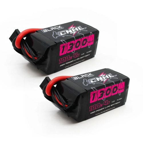 2 шт. CNHL Lipo 4S/6S 14.8В/22.2В 1100-1500mAh 100C XT60 для RC FPV квадрокоптера, дрона, самолёта