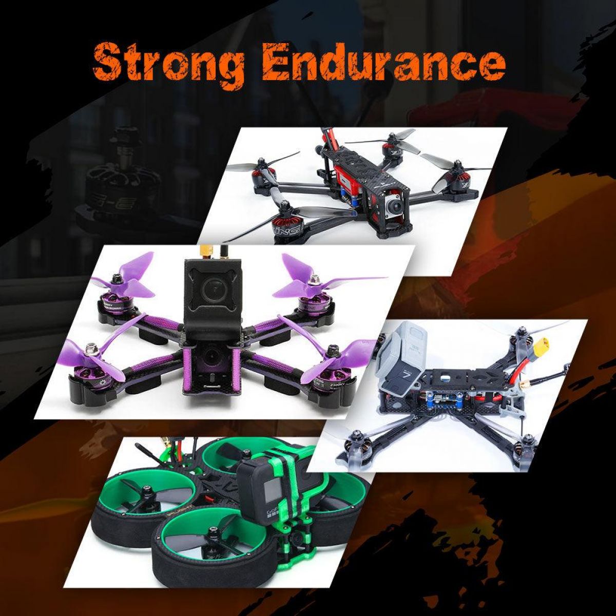 2 шт. CNHL Lipo 4S/6S 14.8В/22.2В 1100-1500mAh 100C XT60 для RC FPV квадрокоптера, дрона, самолёта 2 шт. CNHL Lipo 4S/6S 14.8В/22.2В 1100-1500mAh 100C XT60 для RC FPV квадрокоптера, дрона, самолёта