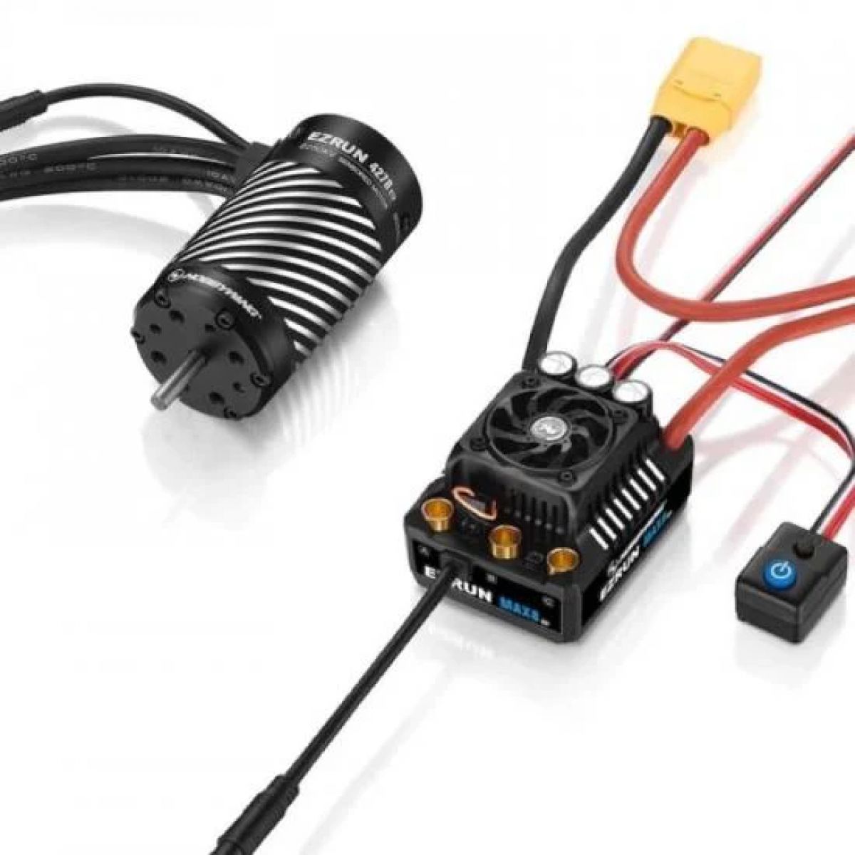 HOBBYWING EZRUN MAX8 G2 160A ESC с 4268SD 2500KV/4278SD 2250KV бесколлекторным мотором для RC авто HOBBYWING EZRUN MAX8 G2 160A ESC с 4268SD 2500KV/4278SD 2250KV бесколлекторным мотором для RC авто