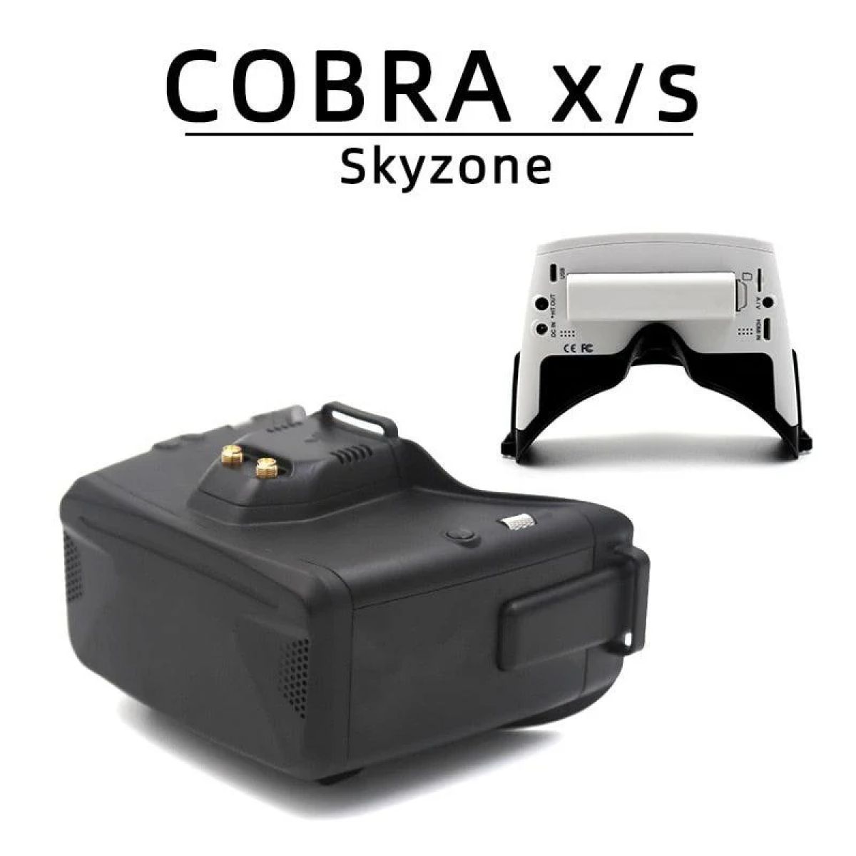SKYZONE Cobra V2 FPV очки 5.8ГГц 48 каналов, DVR, Head Tracker, 800x480/1280x720, для FPV дронов SKYZONE Cobra V2 FPV очки 5.8ГГц 48 каналов, DVR, Head Tracker, 800x480/1280x720, для FPV дронов