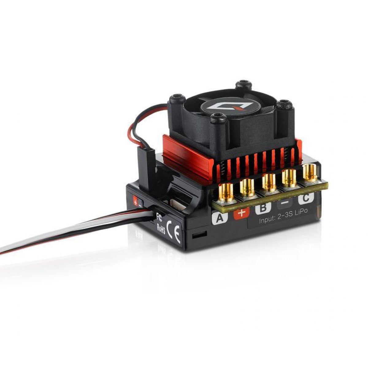 Hobbywing QUICRUN 10BL120/10BL60 ESC 120A/60A 2-3S LiPo Бесколлекторный регулятор для 1/10 1/12 RC авто Hobbywing QUICRUN 10BL120/10BL60 ESC 120A/60A 2-3S LiPo Бесколлекторный регулятор для 1/10 1/12 RC авто