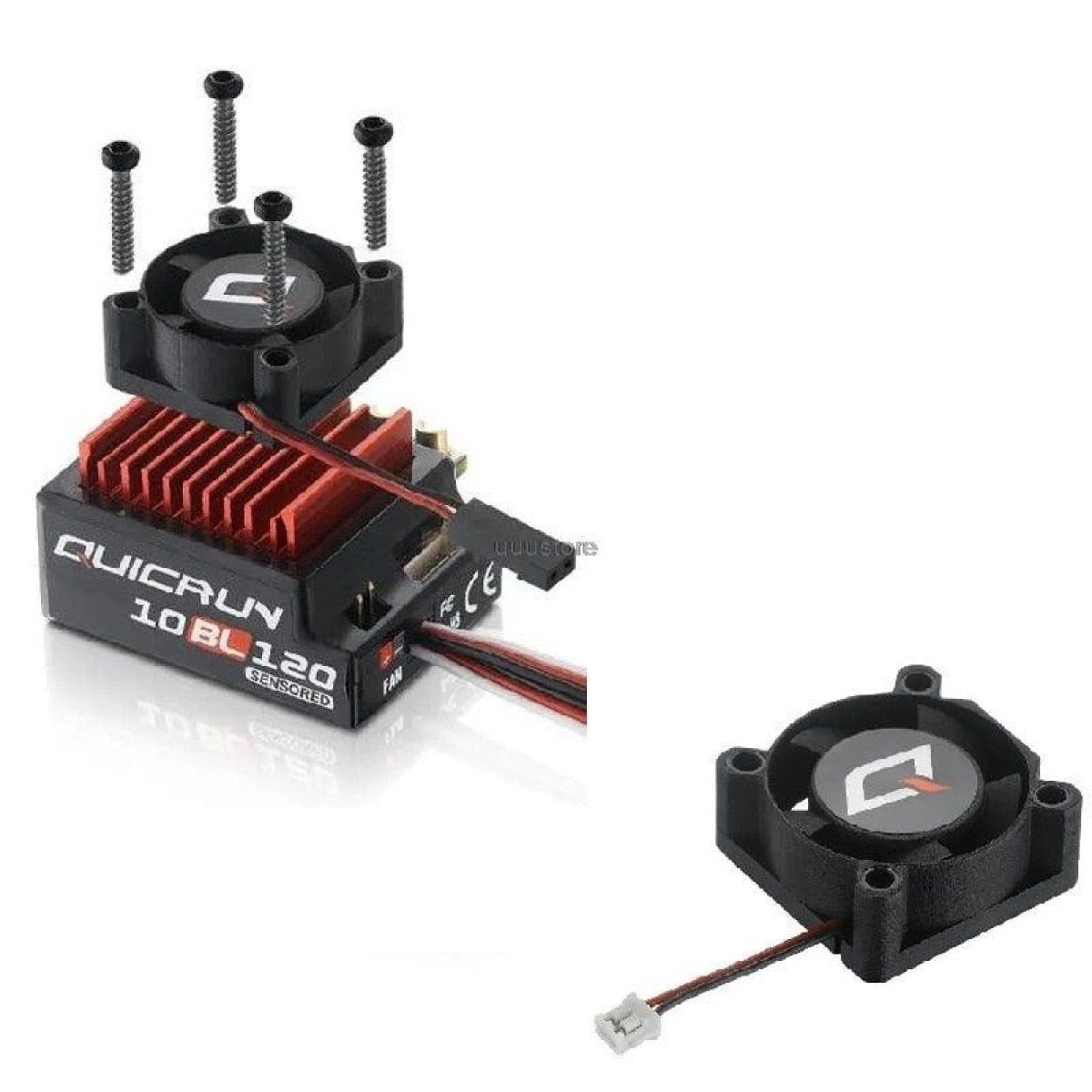 Hobbywing QUICRUN 10BL120/10BL60 ESC 120A/60A 2-3S LiPo Бесколлекторный регулятор для 1/10 1/12 RC авто Hobbywing QUICRUN 10BL120/10BL60 ESC 120A/60A 2-3S LiPo Бесколлекторный регулятор для 1/10 1/12 RC авто