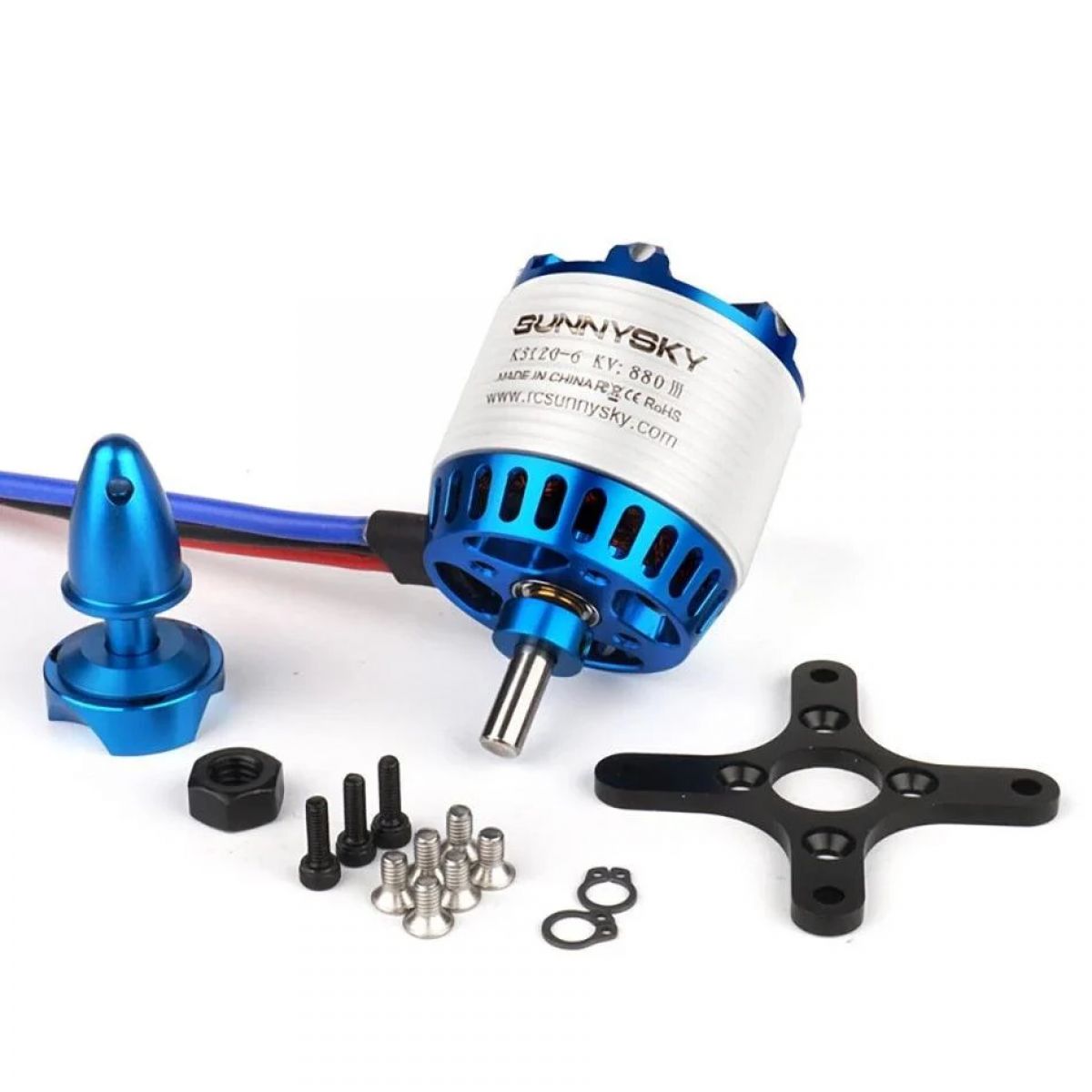 Sunnysky X3120-III 585KV/760KV/880KV/1025KV бесколлекторный мотор для RC квадрокоптеров и самолётов Sunnysky X3120-III 585KV/760KV/880KV/1025KV бесколлекторный мотор для RC квадрокоптеров и самолётов