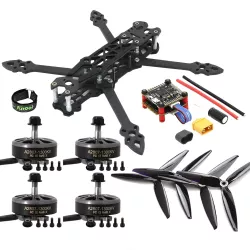 Комплект Mark4 7" 295мм дрон, мотор A2807 KV1300 6S, F4V3S контроллер, 60A 4-в-1 ESC