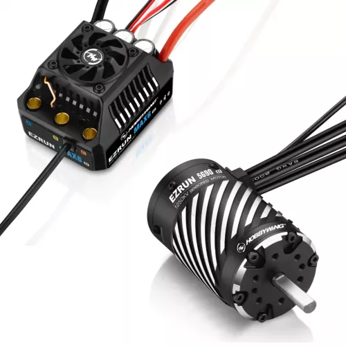 Комбо Hobbywing EZRUN MAX6 G2: мотор EzRun 4990/5690 SD G2 и регулятор Max6 G2 для RC машин