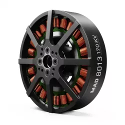 Бесщеточный мотор MAD V8013 EEE VTOL для дрона, 12S, 135KV/150KV/170KV, тяга 15 кг