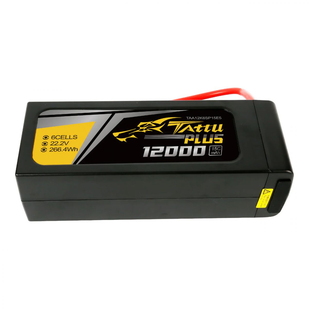 Tattu Plus 12000mAh 6S 15C 22.2V Смарт LiPo аккумулятор с EC5/AS150+XT150 (новая версия) Tattu Plus 12000mAh 6S 15C 22.2V Смарт LiPo аккумулятор с EC5/AS150+XT150 (новая версия)