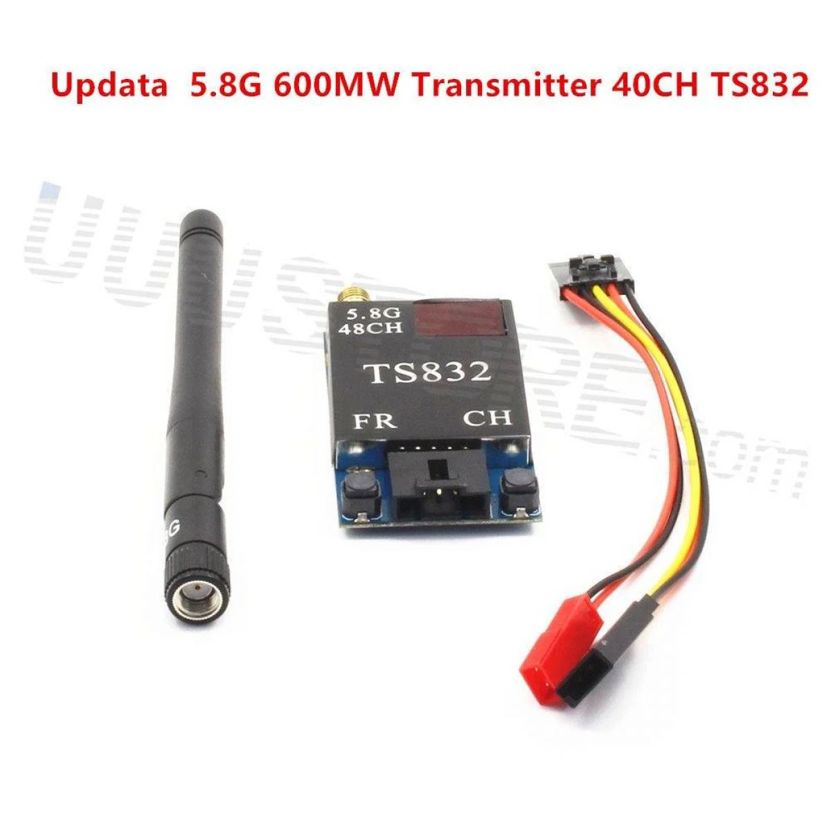 TS832 5.8ГГц 600мВт 48CH FPV видеопередатчик TX RP-SMA для дрона, самолёта, ZMR250, QAV250 TS832 5.8ГГц 600мВт 48CH FPV видеопередатчик TX RP-SMA для дрона, самолёта, ZMR250, QAV250