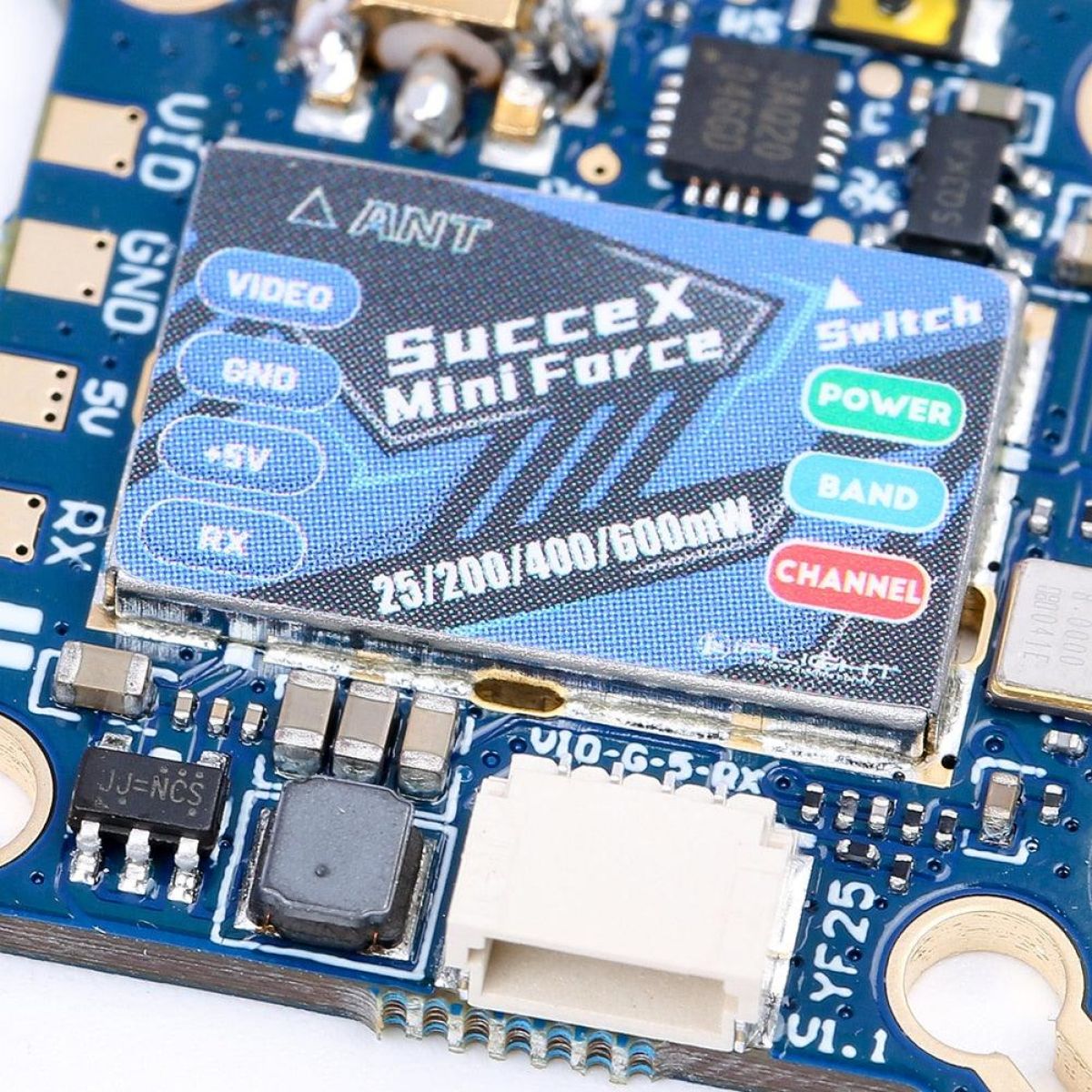 iFlight SucceX Mini Force 5.8ГГц 600мВт VTX с MMCX разъёмом, регулируемый, для FPV iFlight SucceX Mini Force 5.8ГГц 600мВт VTX с MMCX разъёмом, регулируемый, для FPV