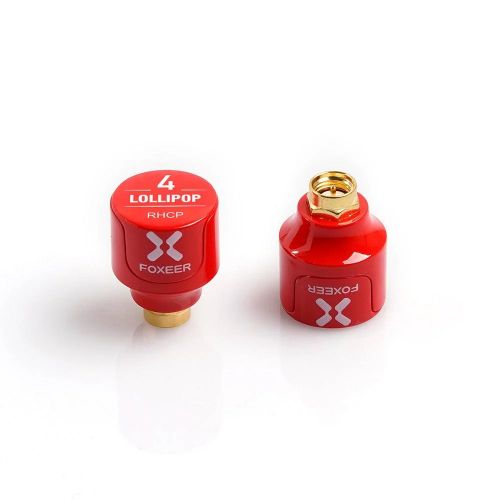 FPV антенна Foxeer Lollipop 4 V4 5.8G 2.6dBi Stubby RHCP SMA/RPSMA/UFL/MMCX для гоночных дронов
