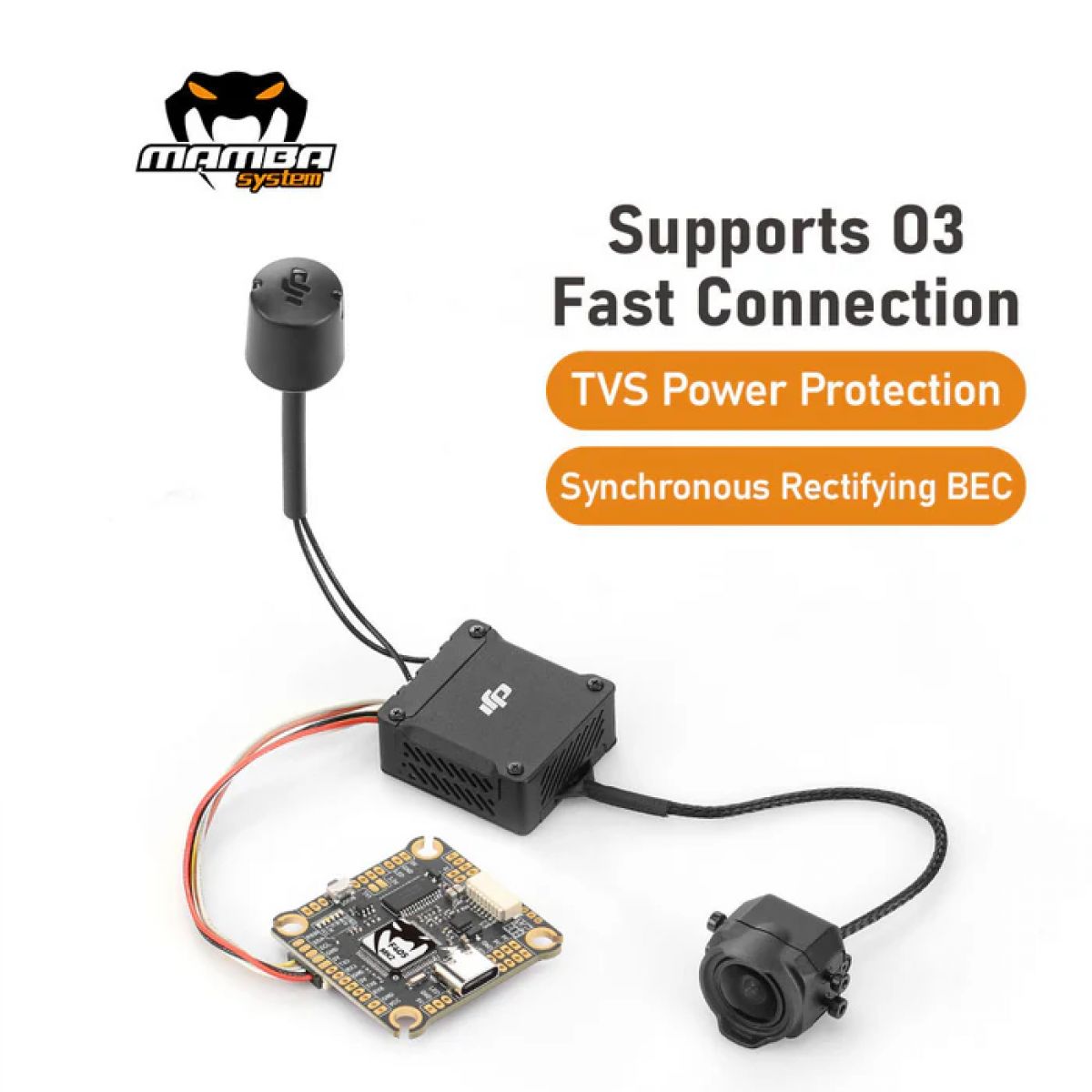 MAMBA F405MK2 V2 ICM42688P Полетный контроллер ESC F55 Стек MAMBA F405MK2 V2 ICM42688P Полетный контроллер ESC F55 Стек