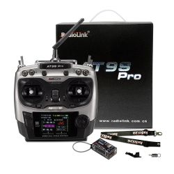 Аппаратура управления RadioLink AT9S PRO 2.4G 12CH Mode2 с приёмником R9DS для RC самолётов и дронов